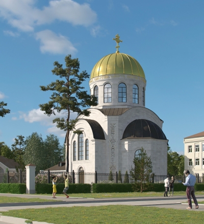 Храм Воскресения Христова у Пискарёвского кладбища