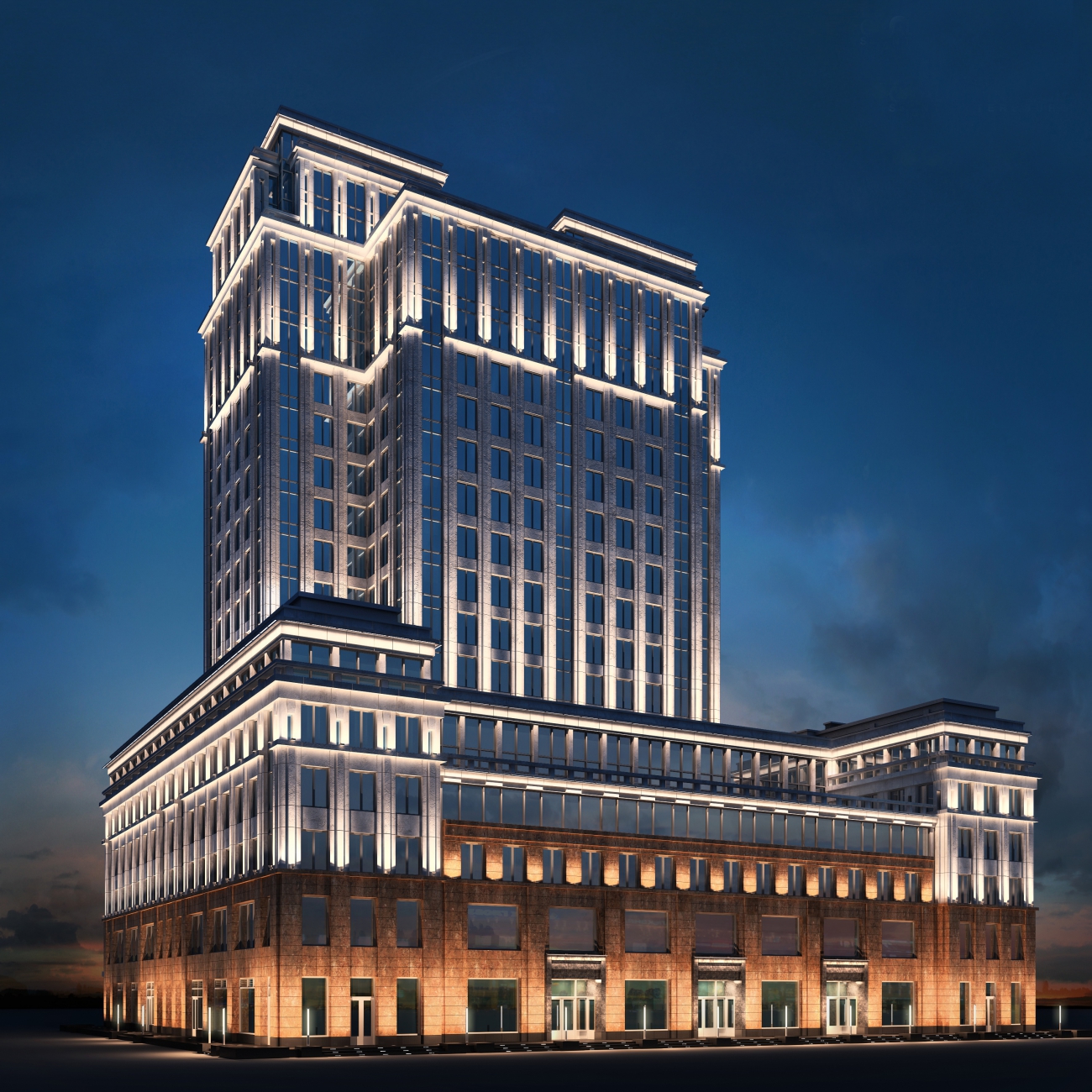 Здание FORT TOWER